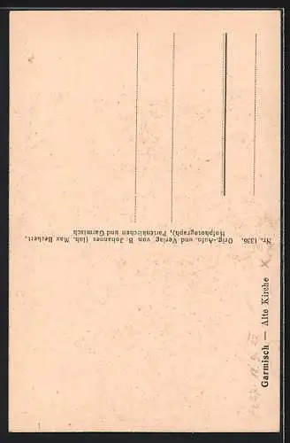 AK Garmisch, Alte Kirche