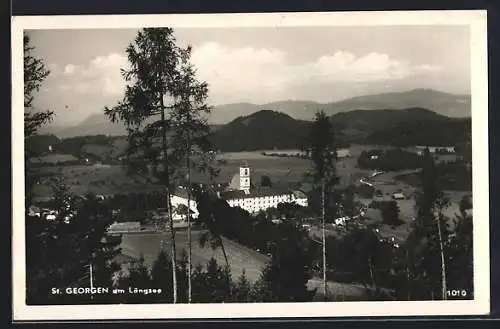 AK St. Georgen am Längsee, Kloster mit Umgebung