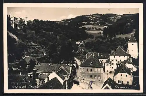 AK Wolfsberg, Teilansicht aus der Vogelschau