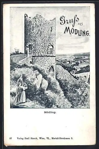 AK Mödling, Schwarze Turm