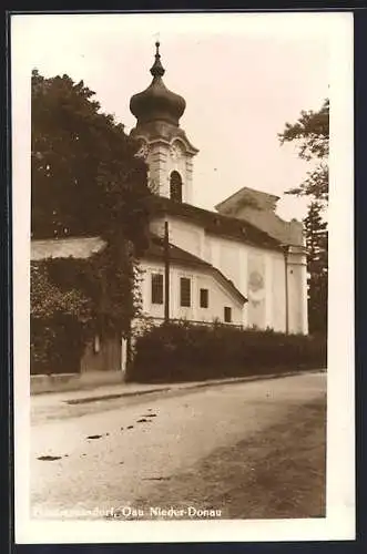 AK Trautmannsdorf, Ansicht der Kirche