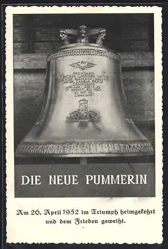 AK Wien, Die neue Pummerin, Glocke