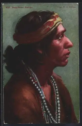 Künstler-AK Juan Pedro, a Navajo