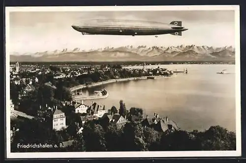 AK Friedrichshafen a. B., Luftschiff Graf Zeppelin LZ 127