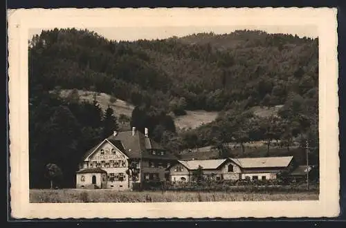 AK Gutach /Schwarzwaldbahn, Gasthaus und Pension Zum Löwen Joh. Wöhrle