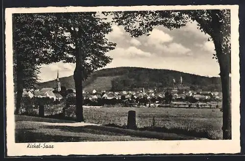 AK Kirkel-Saar, Ortsansicht mit Blick auf die Kirche