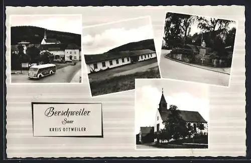 AK Berschweiler / Marpingen, verschiedene Teilansichten