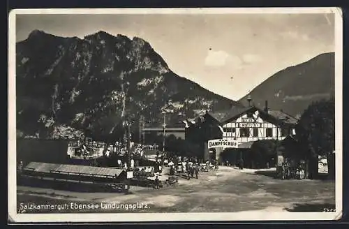 AK Ebensee, Landungsplatz