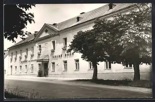 AK Altenmarkt a.d. Triesting, Gasthof zum schwarzen Adler, Bes.: Franz Böhm