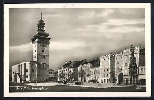 AK Retz, Kirche am Hauptplatz