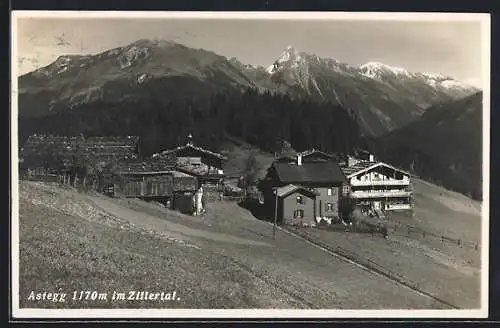 AK Astegg im Zillertal, Alpengasthaus Astegg