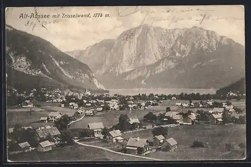 AK Alt-Aussee, Panorama aus der Vogelschau