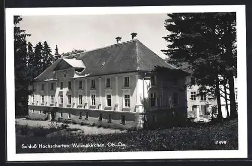 AK Waizenkirchen, am Schloss Hochscharten