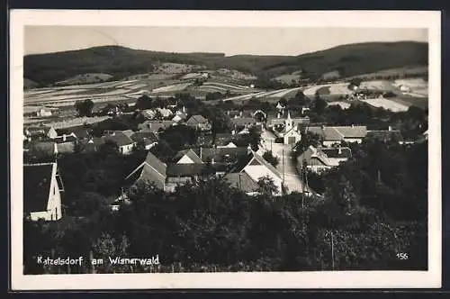 AK Katzelsdorf am Wienerwald, Blick auf den Ort