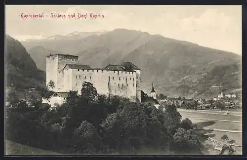 AK Kaprun, Schloss und Dorf Karpun