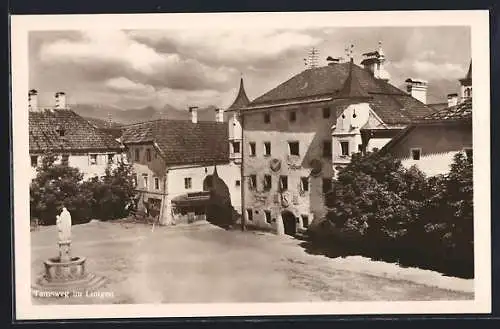 AK Tamsweg im Lungau, Teilansicht mit Rathaus