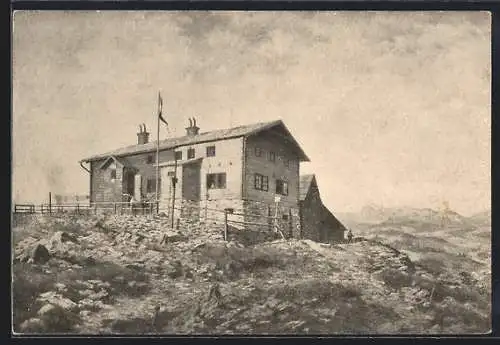 AK Wetterkoglerhaus auf dem Hochwechsel