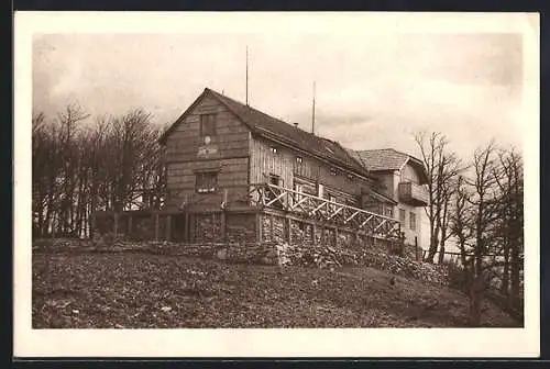 AK Enzianhütte am Kieneck, Gesamtansicht