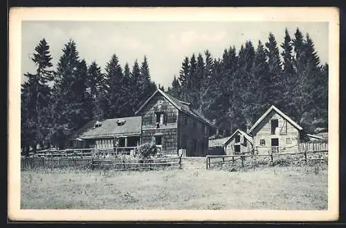 AK Unterberghaus, Berghütte am Unterberg