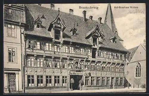 AK Braunschweig, Partie am Hof-Brauhaus Wolters