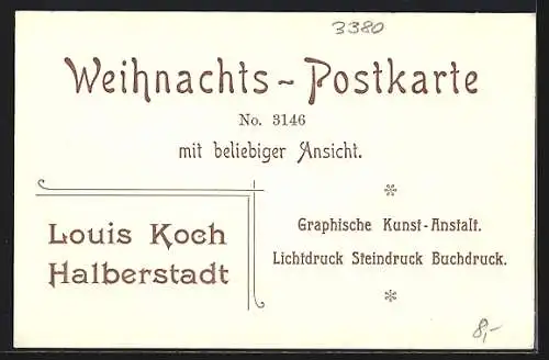 AK Goslar, Blick zur Marktkirche