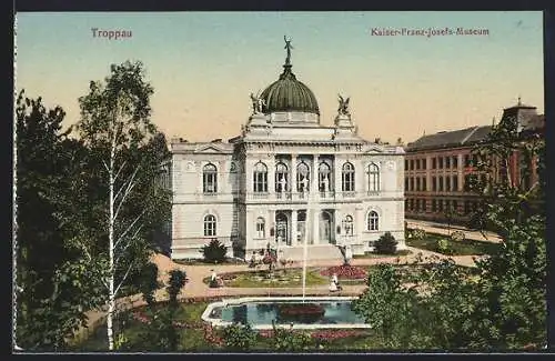 AK Troppau /Opava, Kaiser-Franz-Josefs-Museum