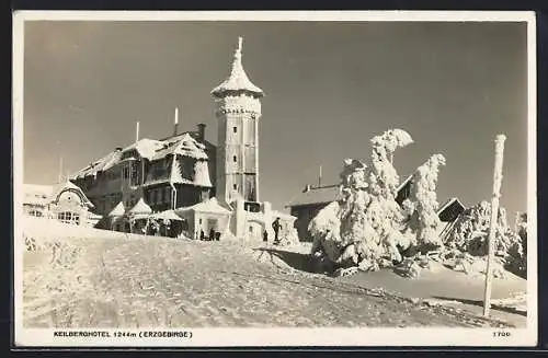 AK Keilberg, Keilberghotel im Winter