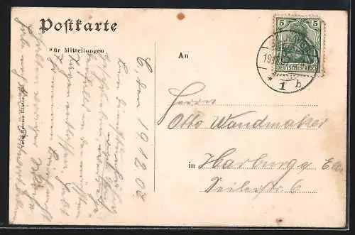 AK Kaisermanöver der Hochseeflotte 1907 mit zahllosen Kriegsschiffen