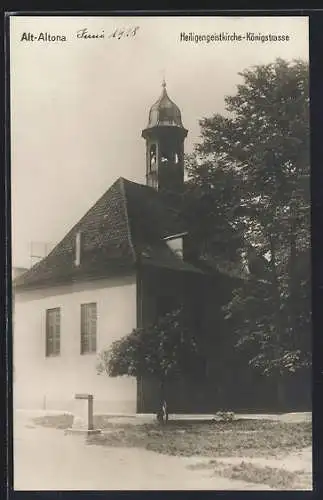 AK Hamburg-Altona, Heiligengeistkirche in der Königstrasse