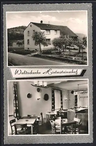 AK Rockenhausen /Pfalz, Gasthaus Hintersteinerhof v. Elisabeth Diefenbach