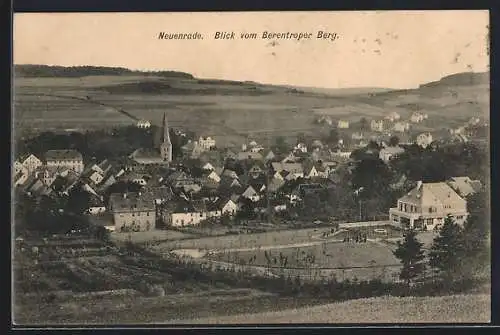 AK Neuenrade, Blick vom Berentroper Berg