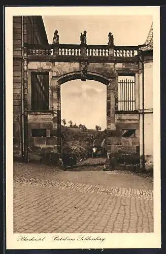 AK Blieskastel, Portal am Schlossberg