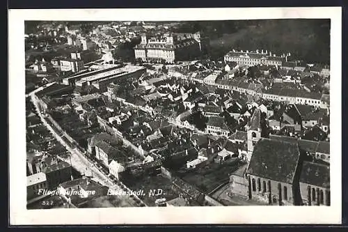 AK Eisenstadt, Fliegeraufnahme der Stadt