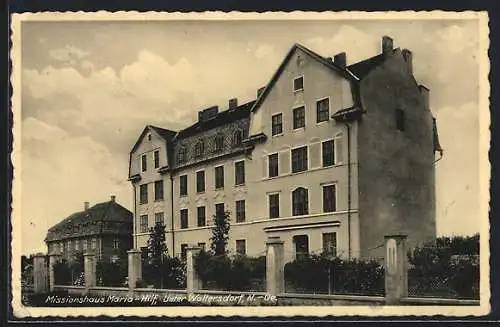 AK Unter Waltersdorf, Missionshaus Maria-Hilf