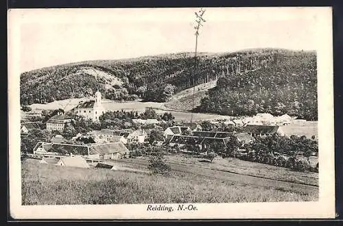 AK Reidling, Ansicht vom Hang aus