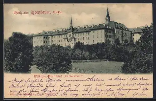 AK Pressbaum, Mädchen-Pensionat Sacre Coeur