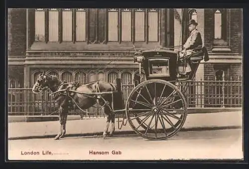 AK London, Hansom Cab