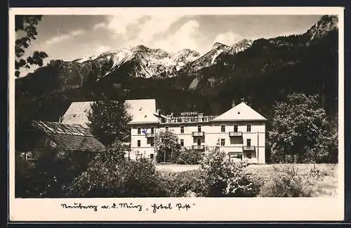 AK Neuberg, das Murz Hotel Post