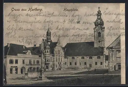 AK Hartberg, Blick über den Hauptplatz