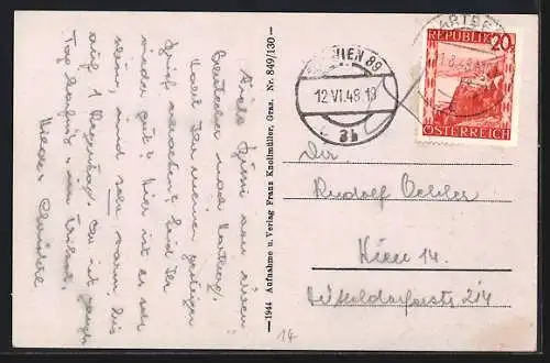 AK Hartberg, Partie am Hauptplatz