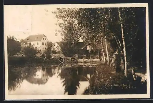 AK Pöllau, Partie am Auteich