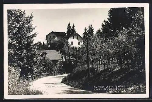 AK Lassnitzhöhe, Cafe und Pension Annenheim W. Kramer