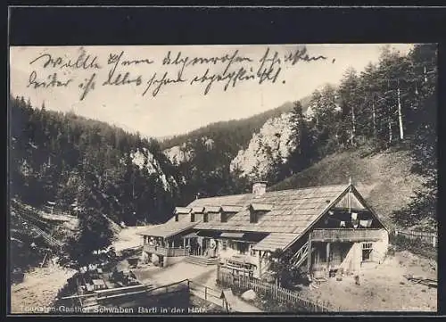 AK Bruck / Mur-Fölz, Schwabenbartl am Fusse des Hochschwabs