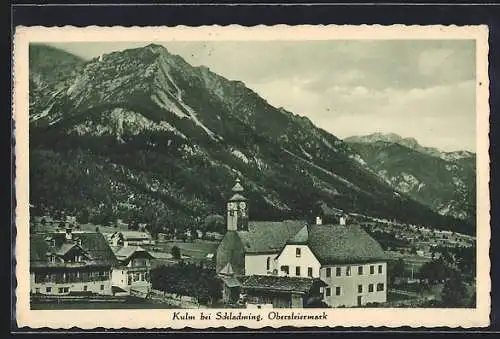 AK Kulm bei Schladming, Unterkunftshäuser an der Kirche