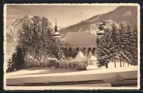 AK Admont, Schloss Röthelstein im Schnee