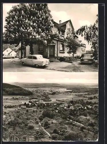 AK Spielberg /Württ., Gasthaus u. Metzgerei zum Ochsen, Inh. Willi Ott