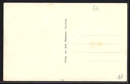 AK Saarbrücken, Luisenbrücke mit Strassenbahn