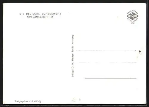 AK Nato-Abfangjäger F 104 vor dem Start