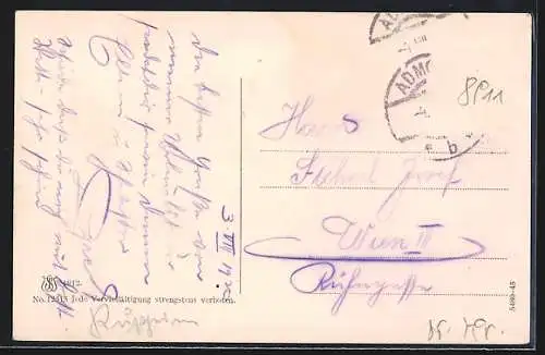 AK Admont /Steiermark, Teilansicht mit Stift