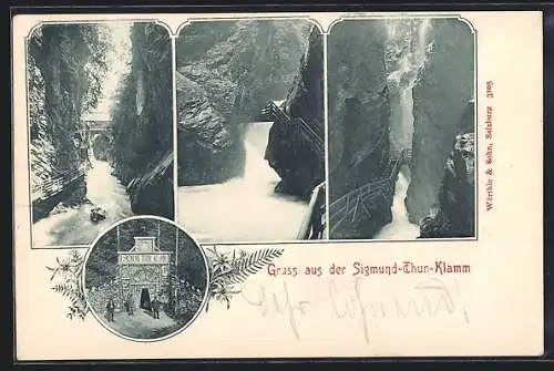 AK Kaprun, Sigmund-Thun-Klamm, Mehrfachansicht